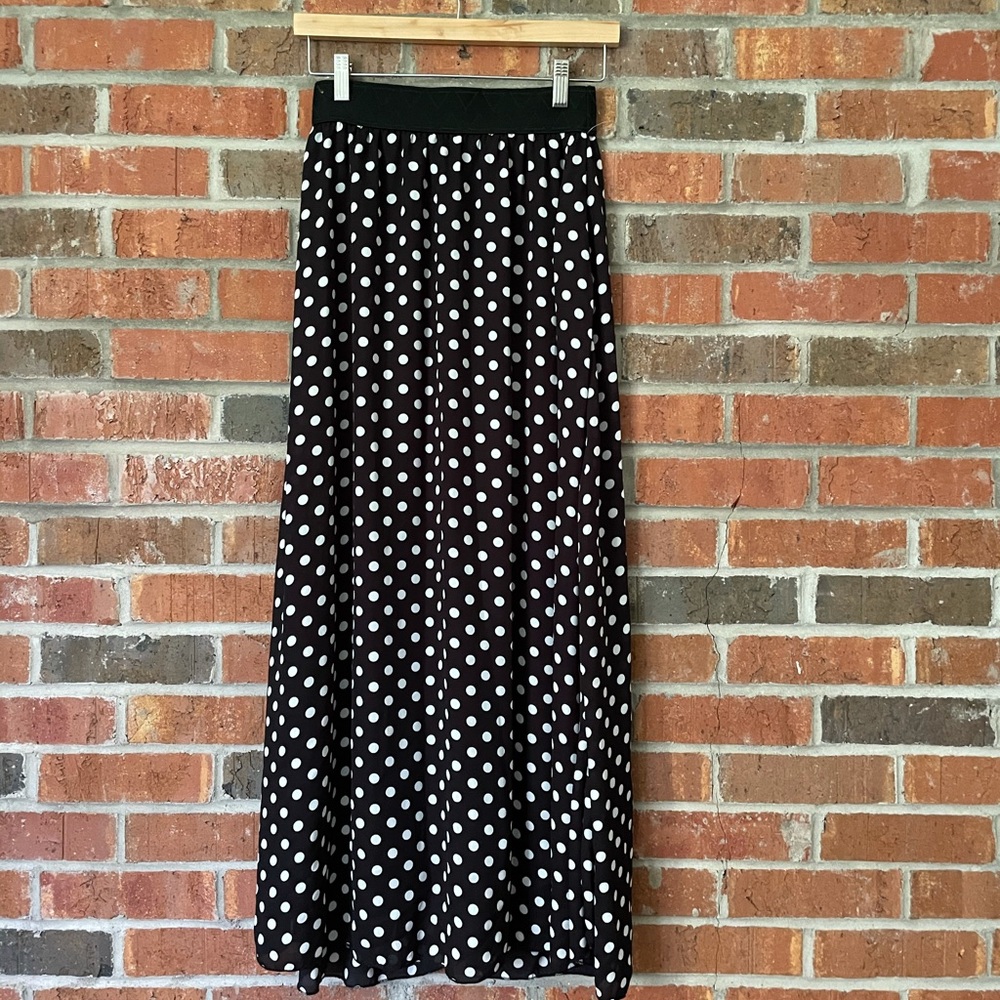 Lularoe polka dot skirt